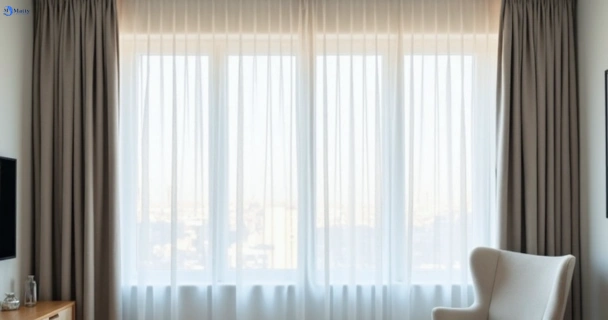 Restored vibrant drapes in regent-vic QLD after Matty Curtain Cleaning